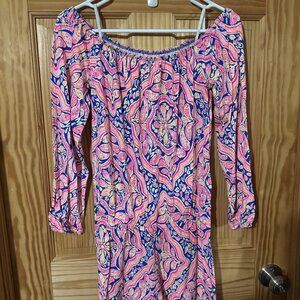 Lilly Pulitzer Lana Romper in Can't Resist Print